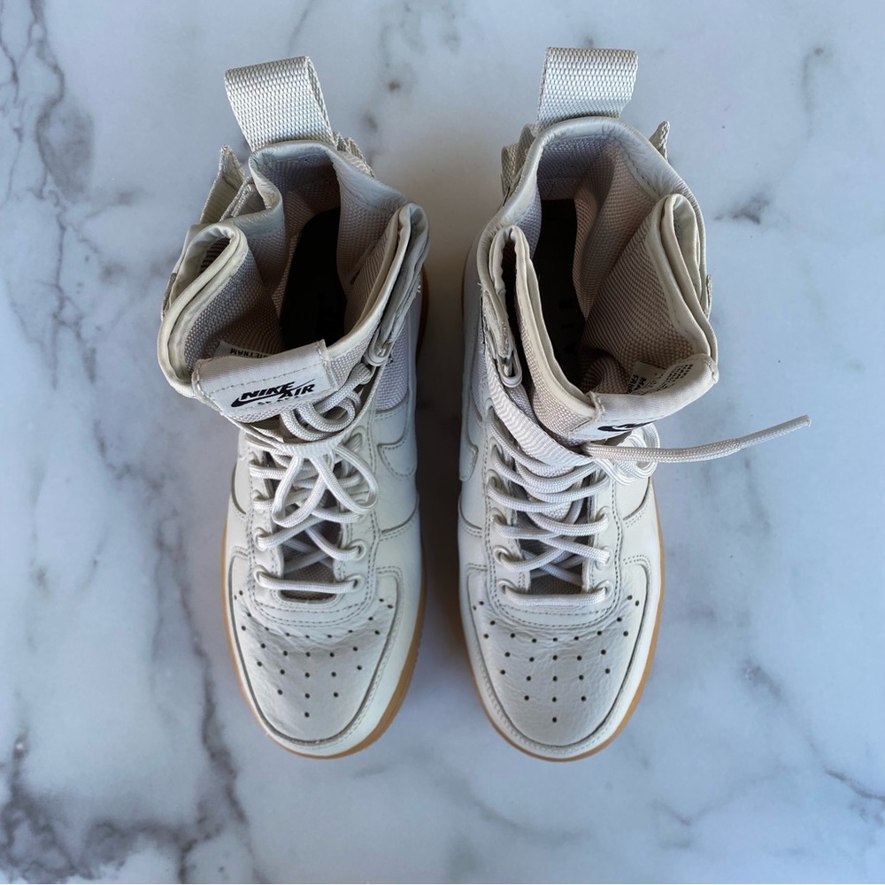 NIKE Special Field Air Force 1 String & Gum Tan Military Inspired SF AF1 Unisex - Picture 8 of 9